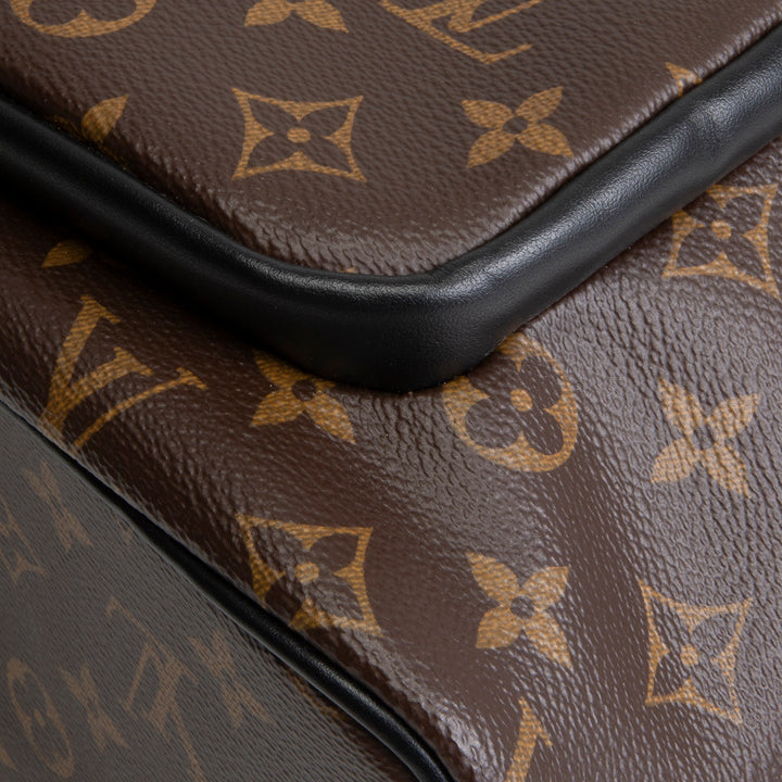 LOUIS VUITTON Monogram Macassar Josh Backpack