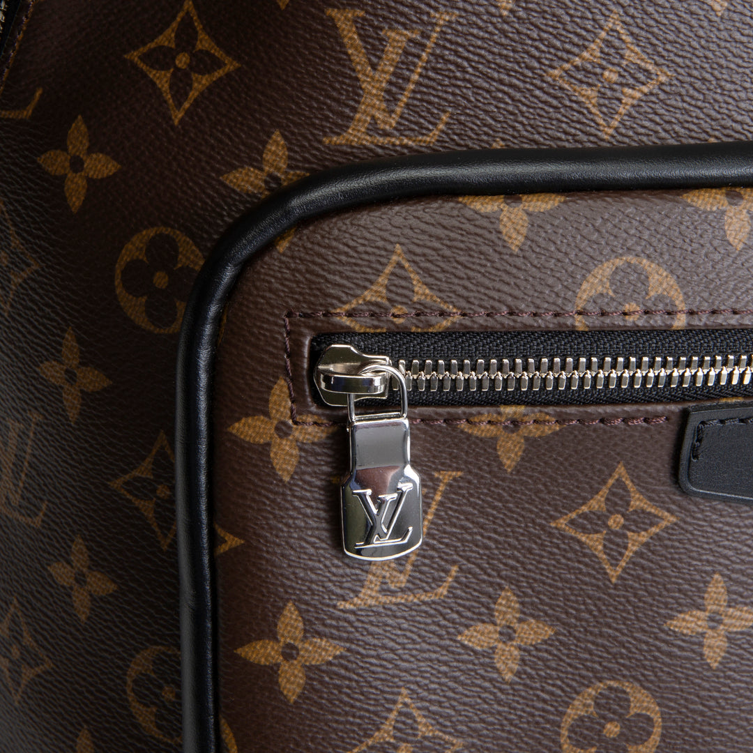 LOUIS VUITTON Monogram Macassar Josh Backpack
