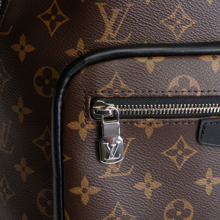 LOUIS VUITTON Monogram Macassar Josh Backpack