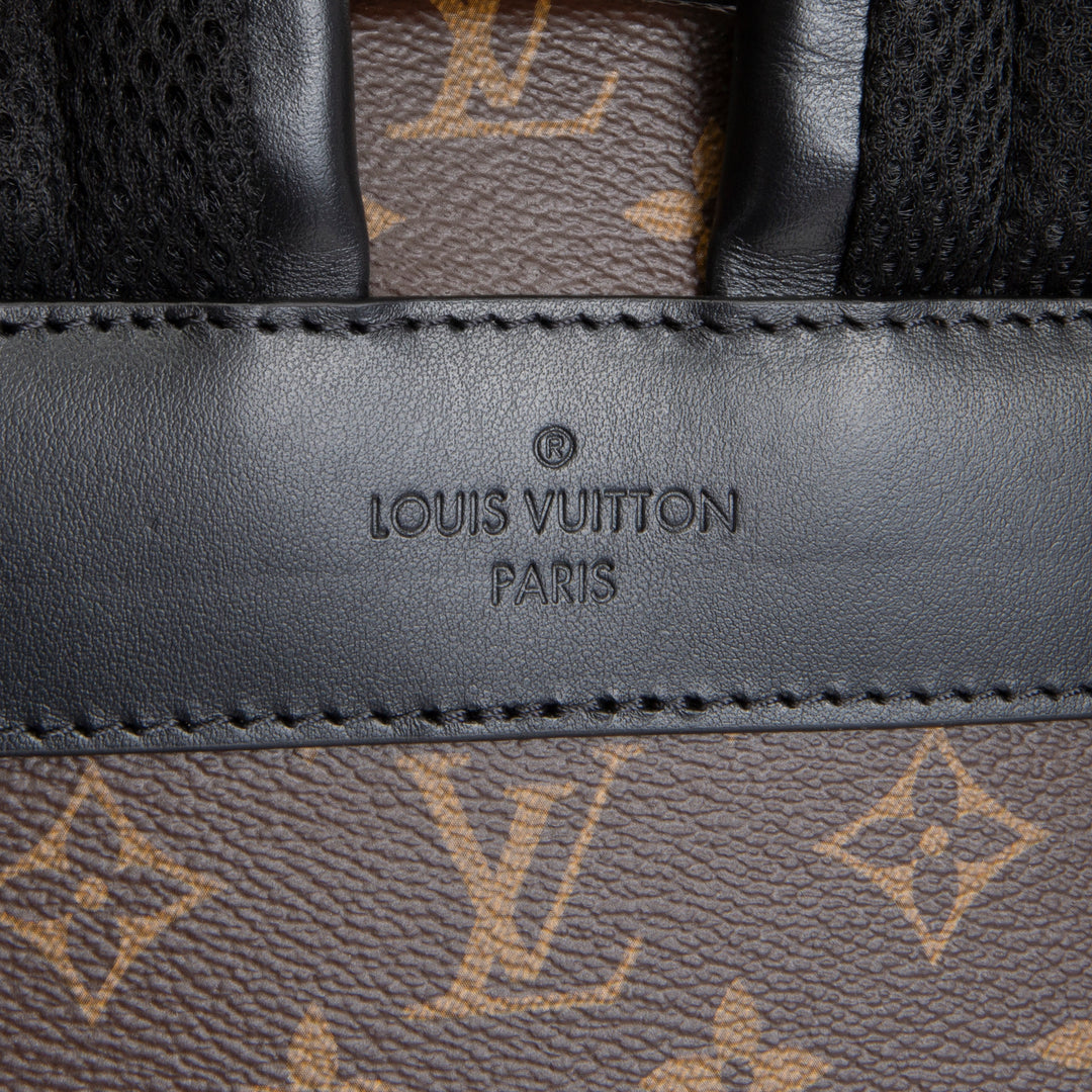 LOUIS VUITTON Monogram Macassar Josh Backpack