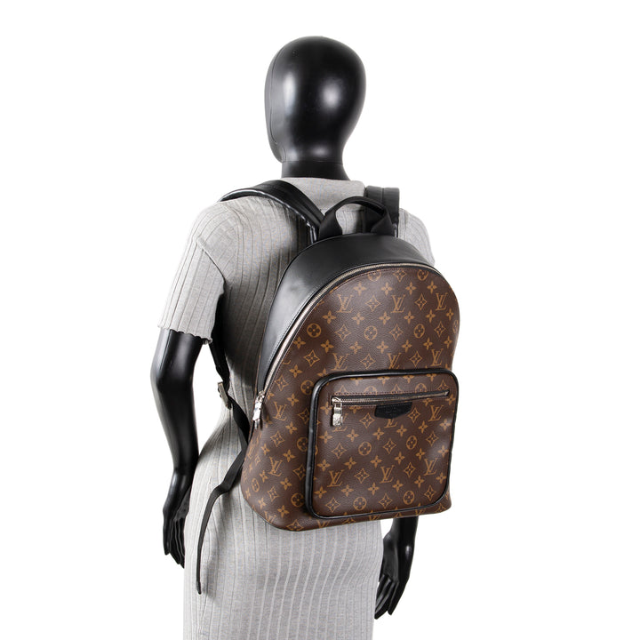 LOUIS VUITTON Monogram Macassar Josh Backpack