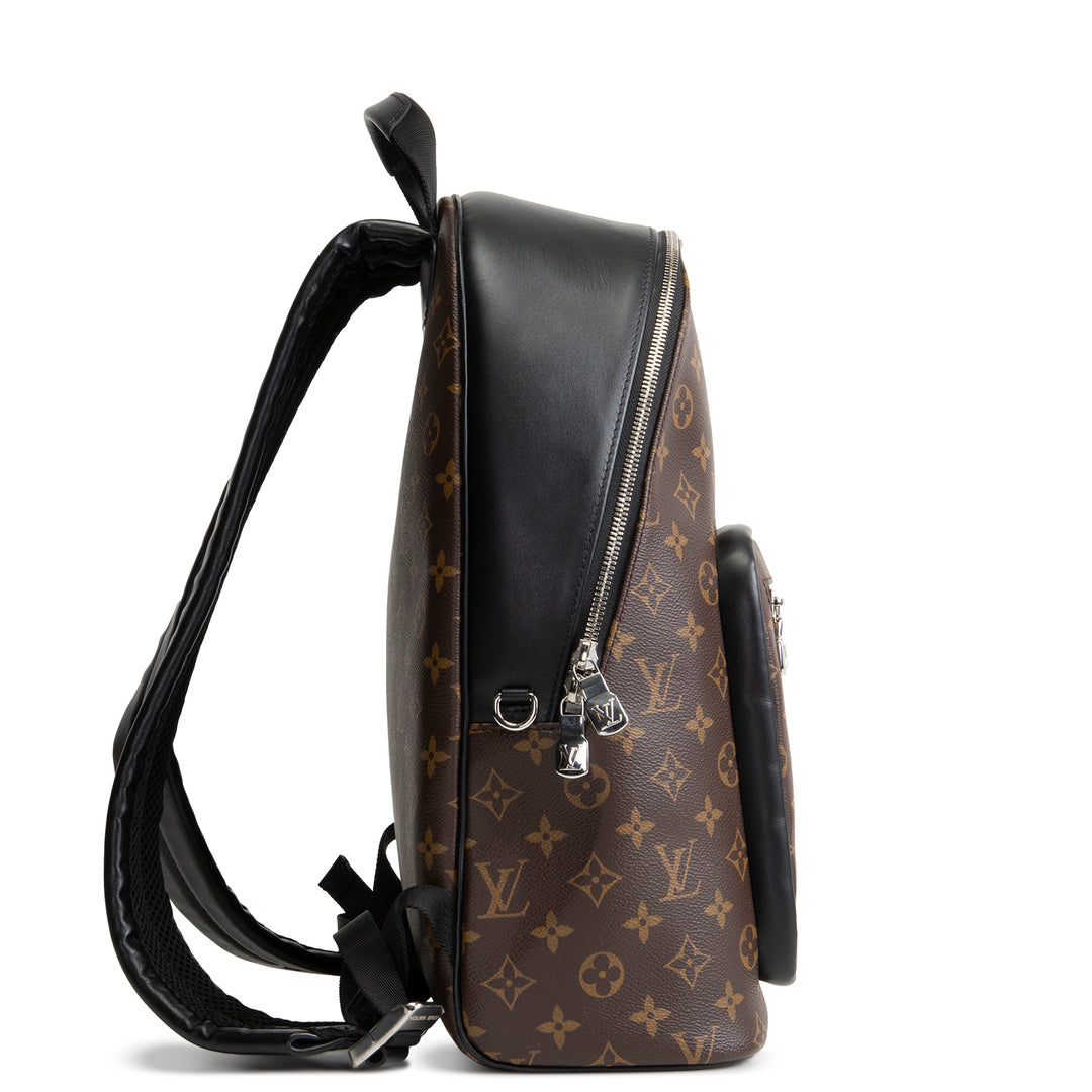 LOUIS VUITTON Monogram Macassar Josh Backpack