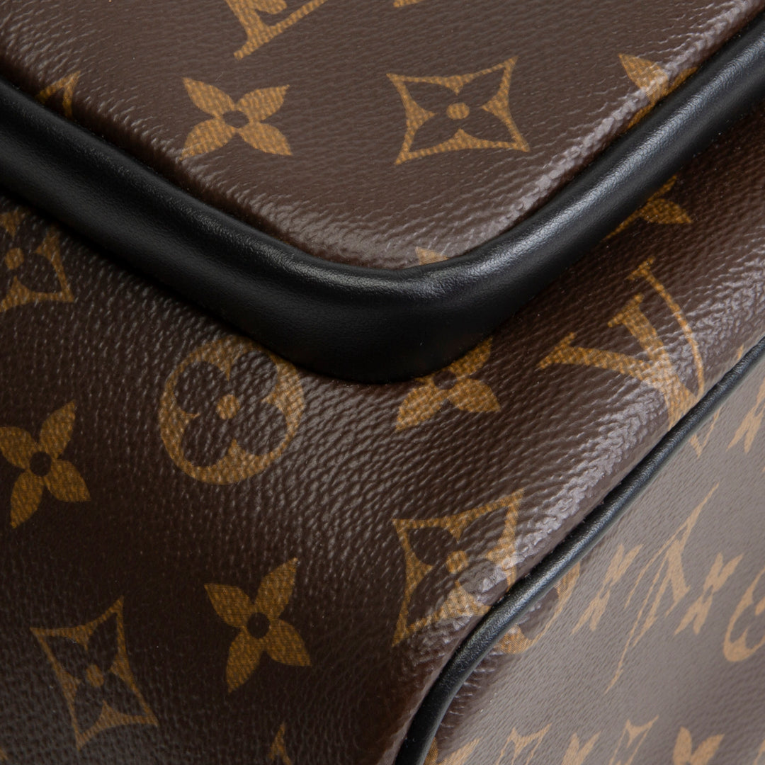 LOUIS VUITTON Monogram Macassar Josh Backpack