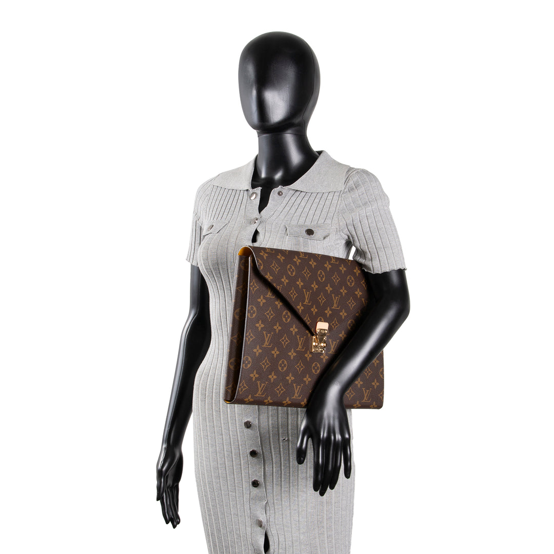 LOUIS VUITTON Monogram Mark Folder