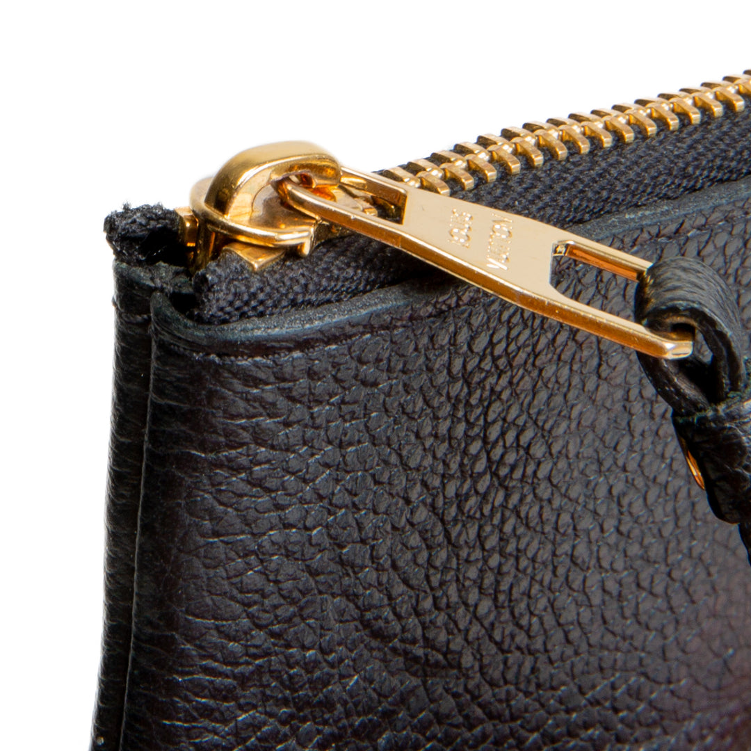 LOUIS VUITTON Monogram Empreinte Leather Key Pouch