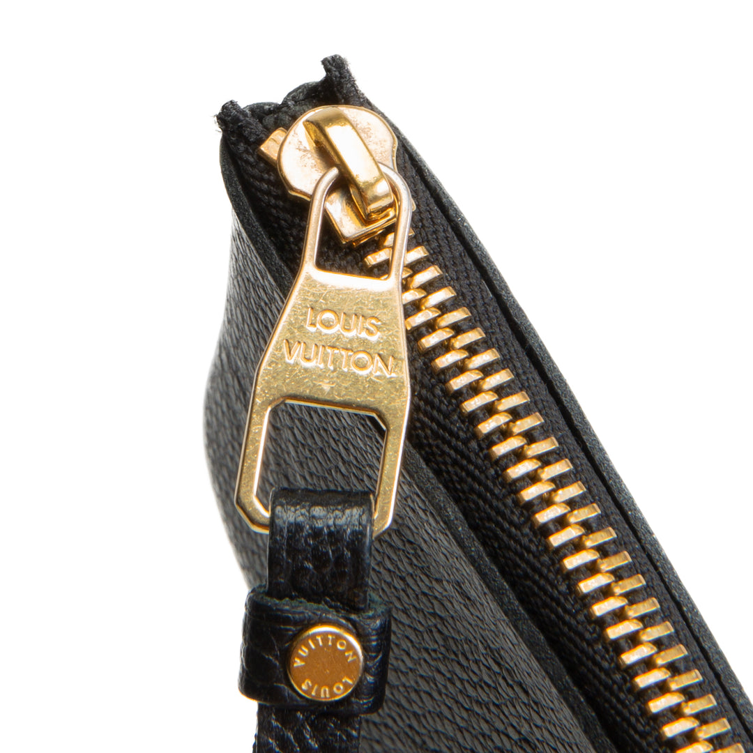 LOUIS VUITTON Monogram Empreinte Leather Key Pouch