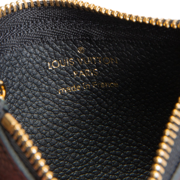 LOUIS VUITTON Monogram Empreinte Leather Key Pouch
