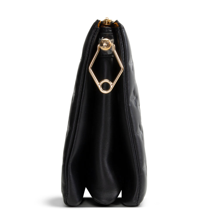 LOUIS VUITTON Monogram Coussin MM - Black