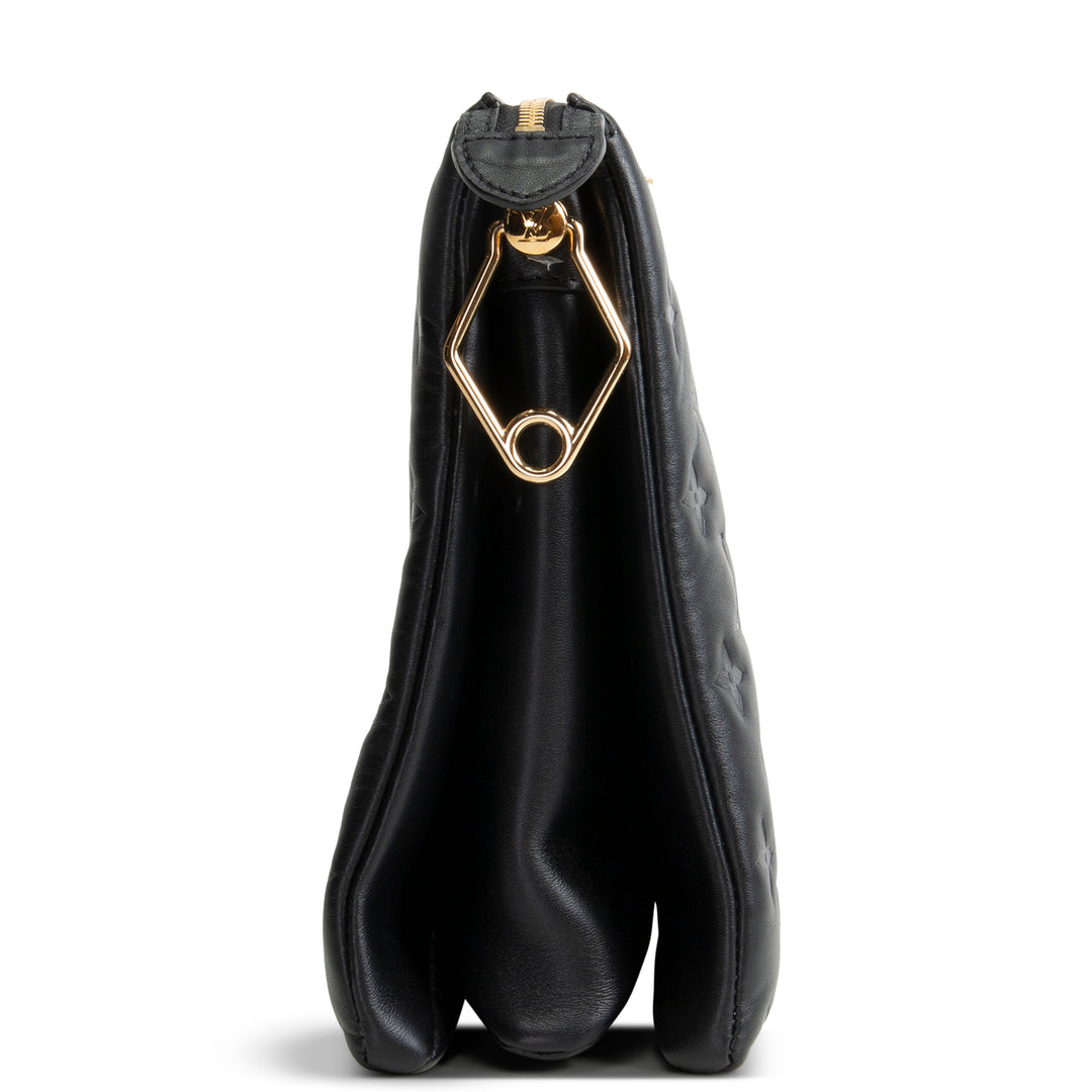 LOUIS VUITTON Monogram Coussin MM - Black