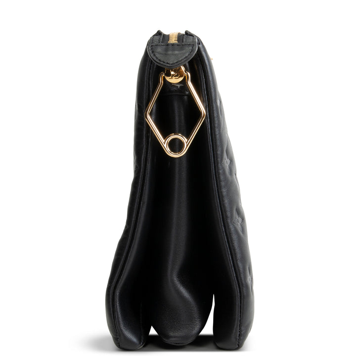 LOUIS VUITTON Monogram Coussin MM - Black