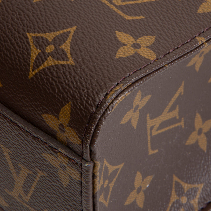 LOUIS VUITTON Monogram Sac Plat MM w/ Strap