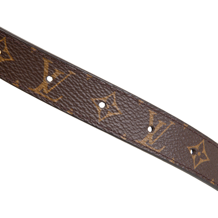 LOUIS VUITTON Monogram LV Initiales 25mm Belt