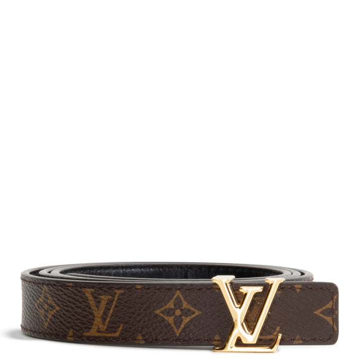 LOUIS VUITTON Monogram LV Initiales 25mm Belt