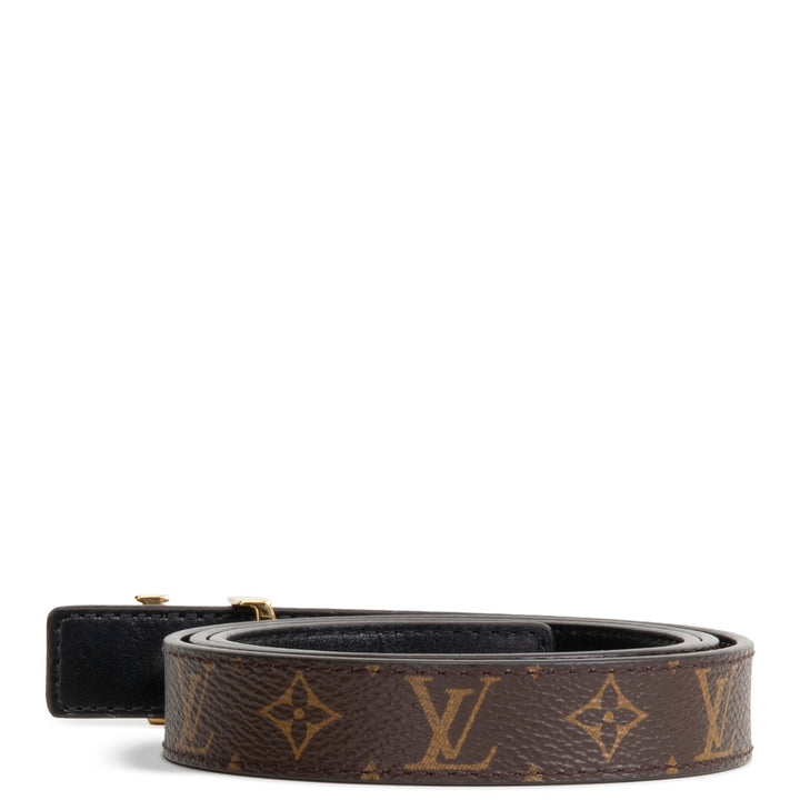 LOUIS VUITTON Monogram LV Initiales 25mm Belt
