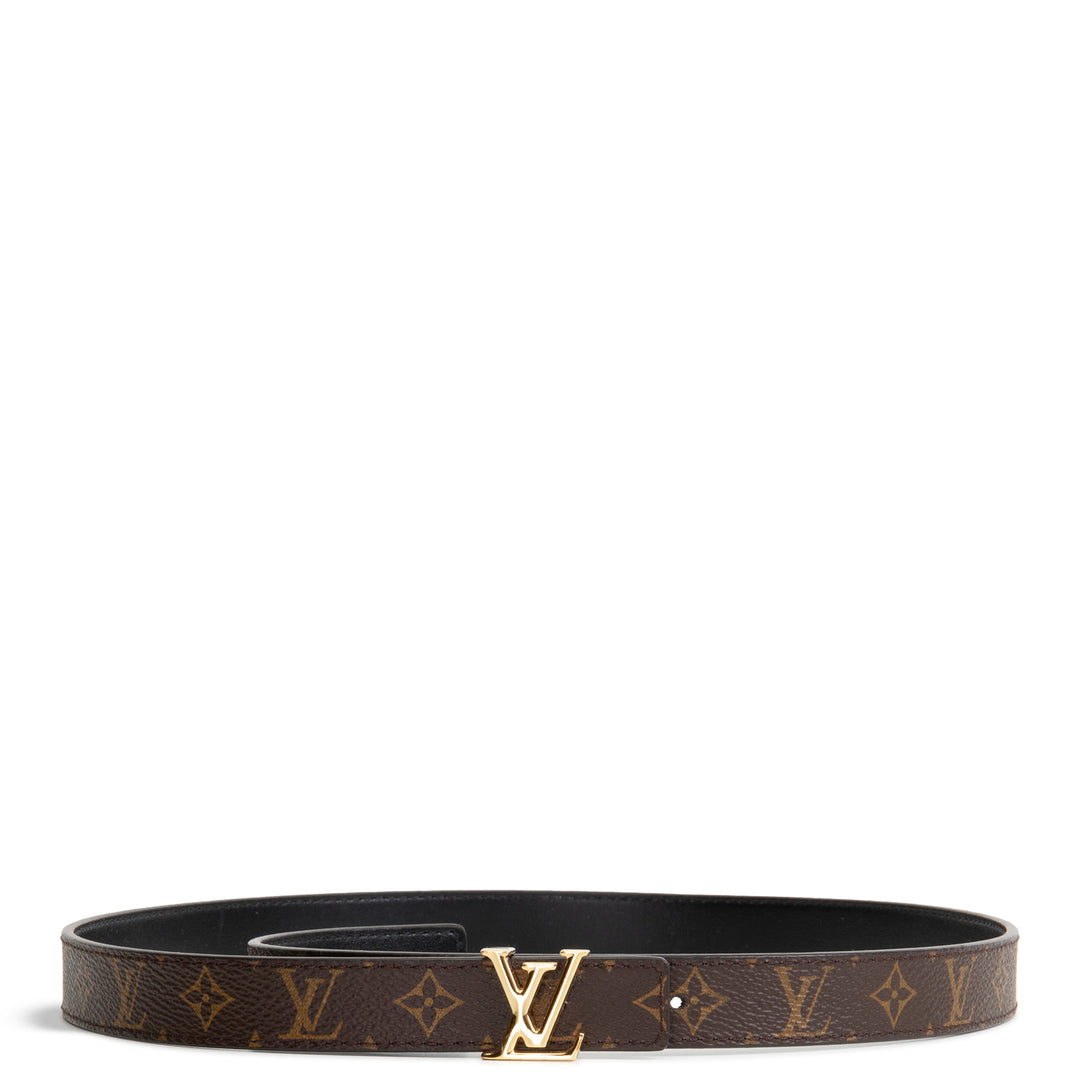 LOUIS VUITTON Monogram LV Initiales 25mm Belt