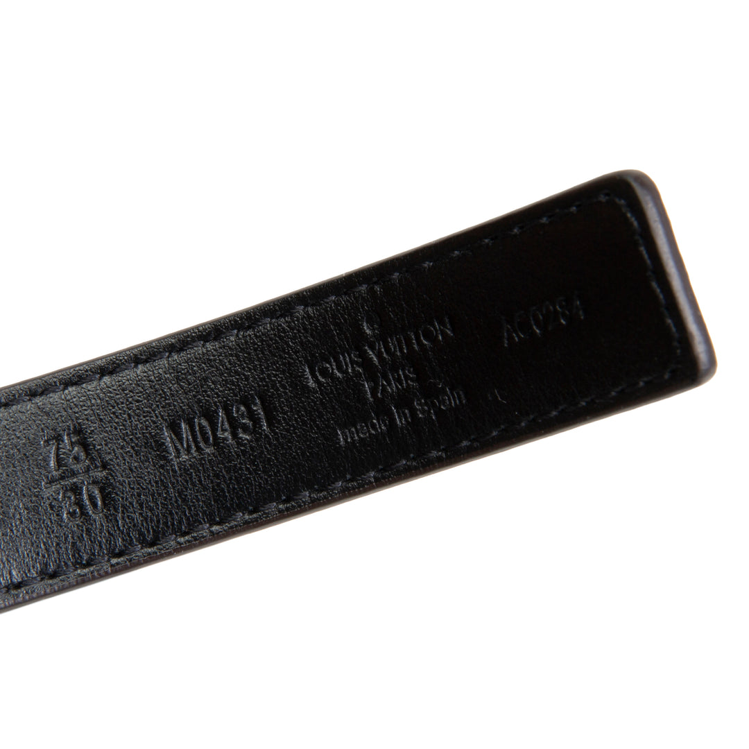 LOUIS VUITTON Monogram LV Initiales 25mm Belt