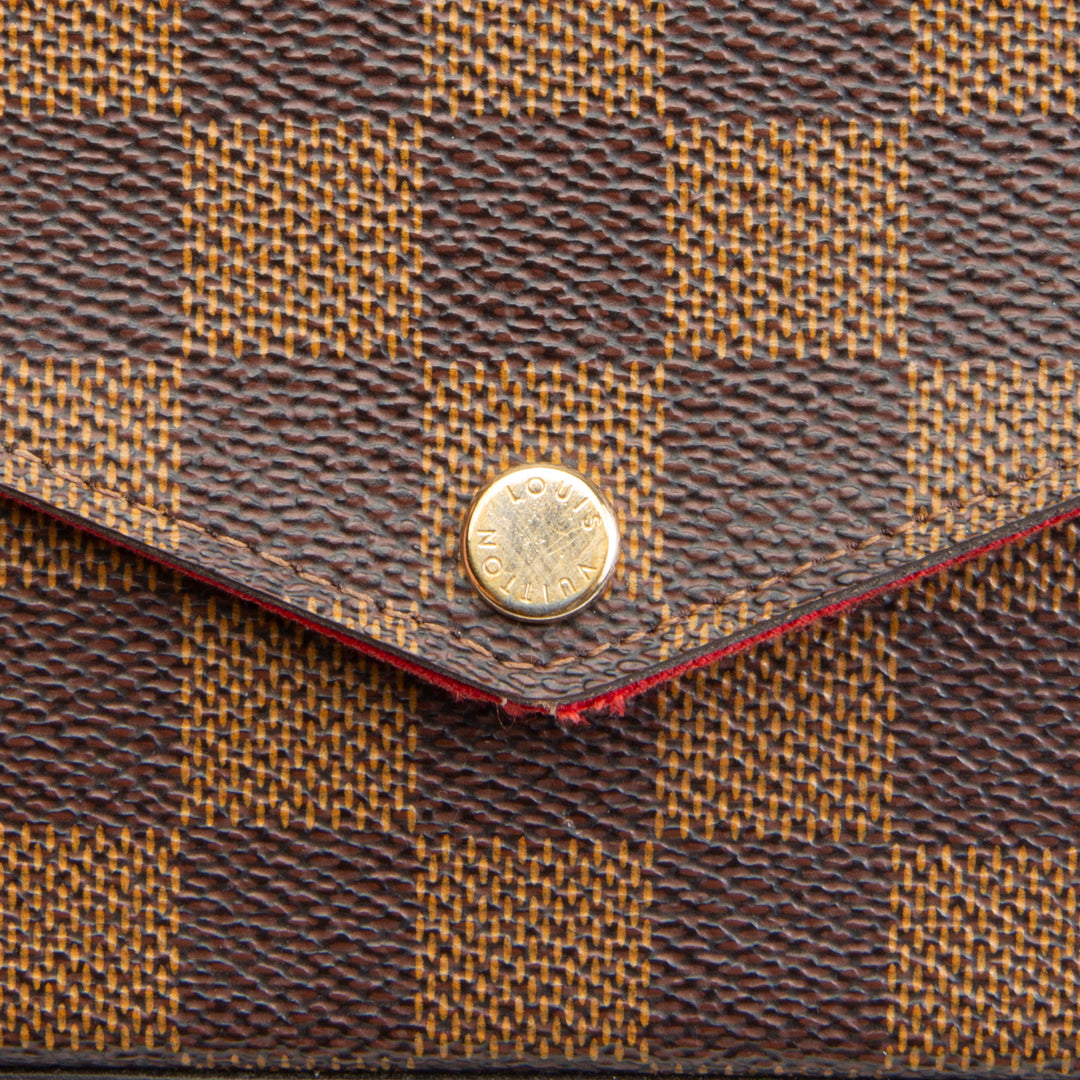 LOUIS VUITTON Damier Ebene Felicie Pochette