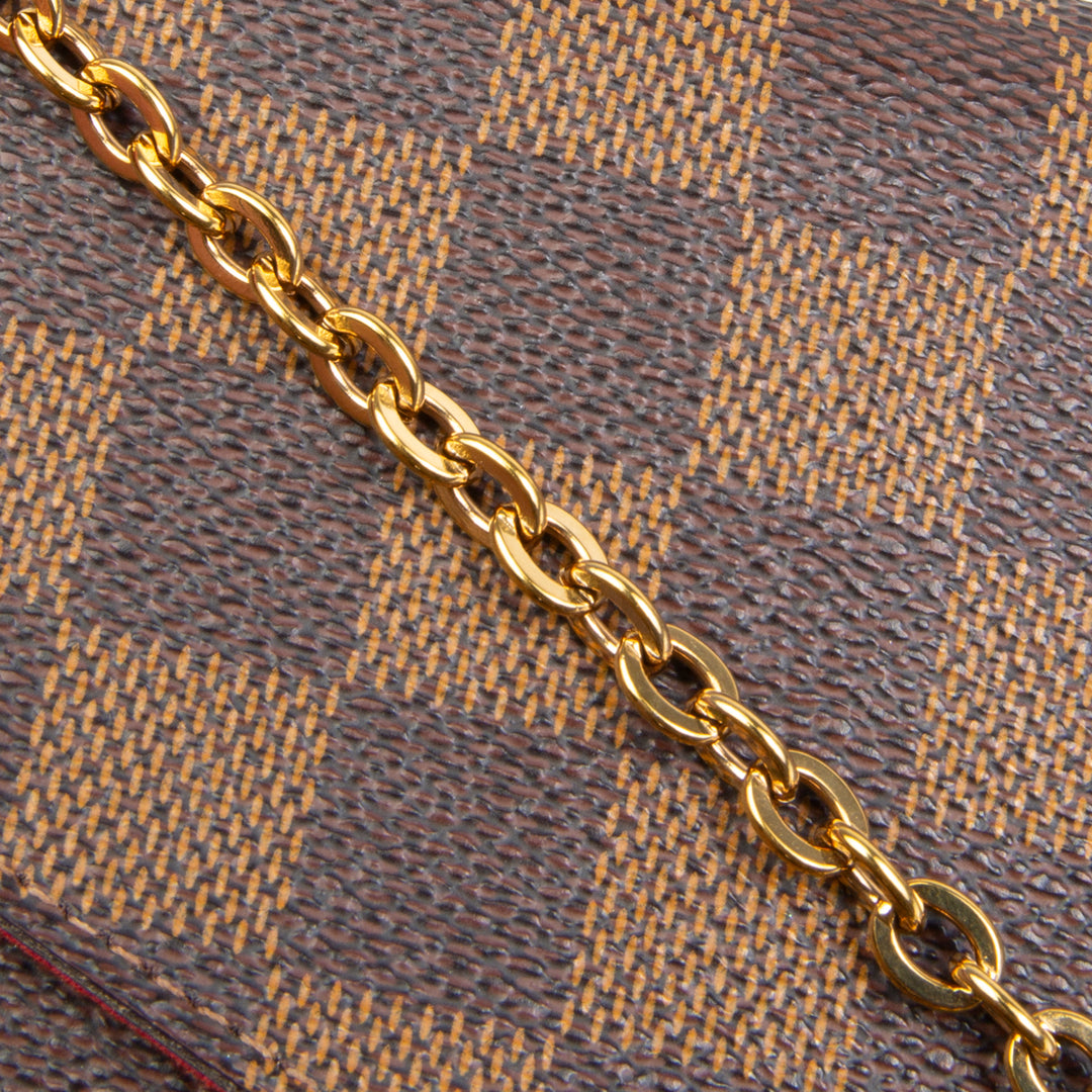 LOUIS VUITTON Damier Ebene Felicie Pochette