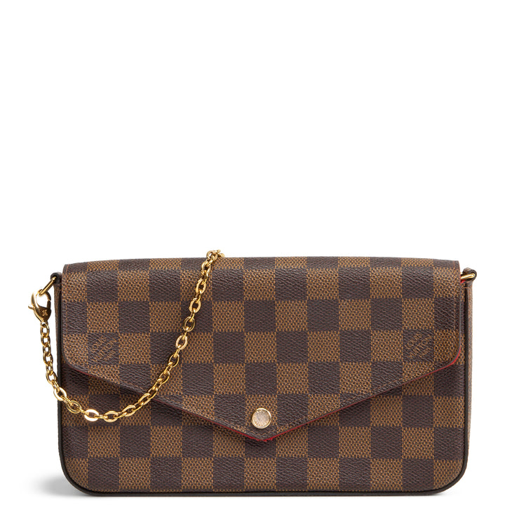 LOUIS VUITTON Damier Ebene Felicie Pochette