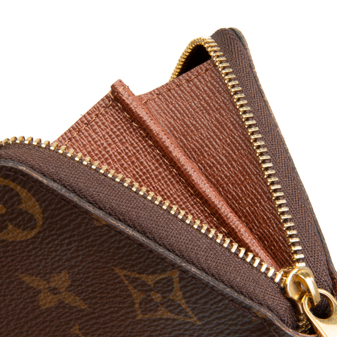 LOUIS VUITTON Monogram Zippy  Coin Purse Wallet