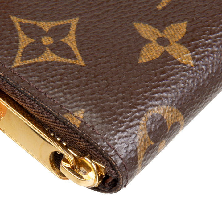 LOUIS VUITTON Monogram Zippy  Coin Purse Wallet