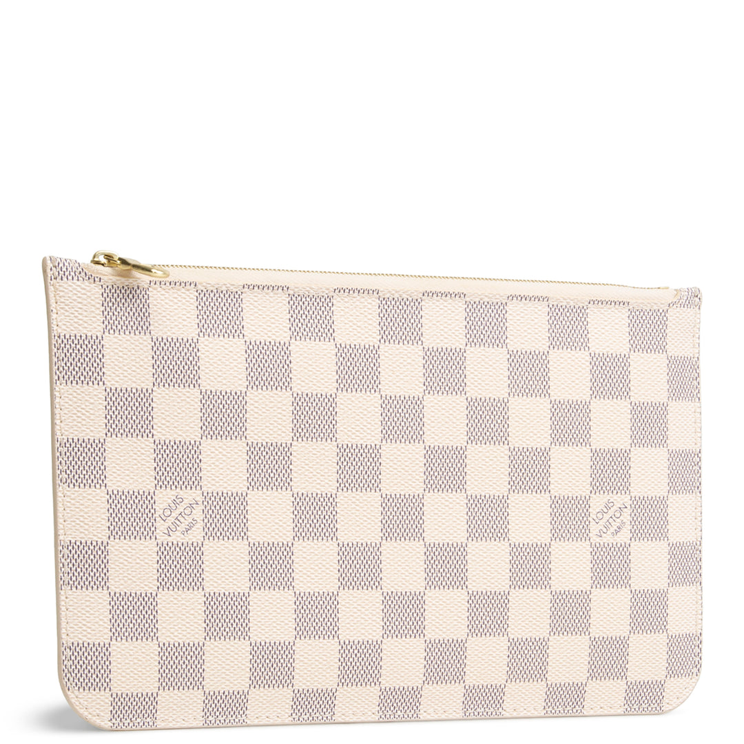 LOUIS VUITTON Damier Azur Neverfull Pochette