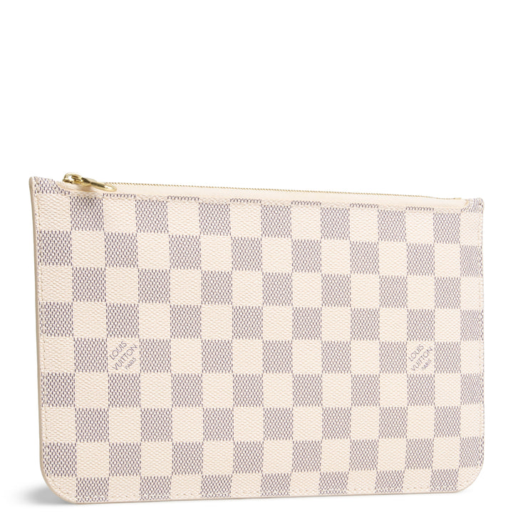 LOUIS VUITTON Damier Azur Neverfull Pochette