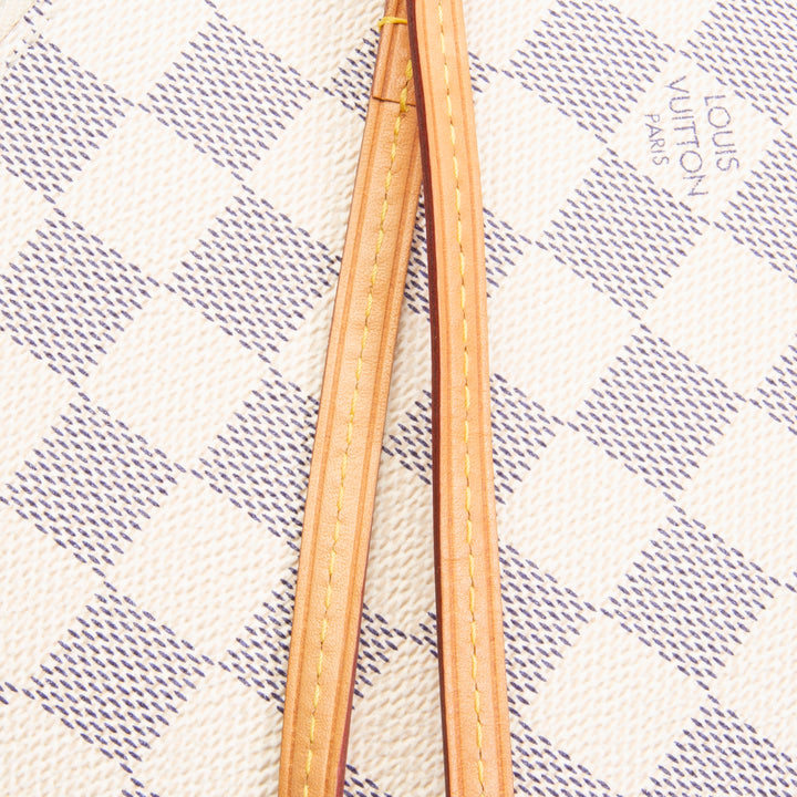 LOUIS VUITTON Damier Azur Neverfull Pochette