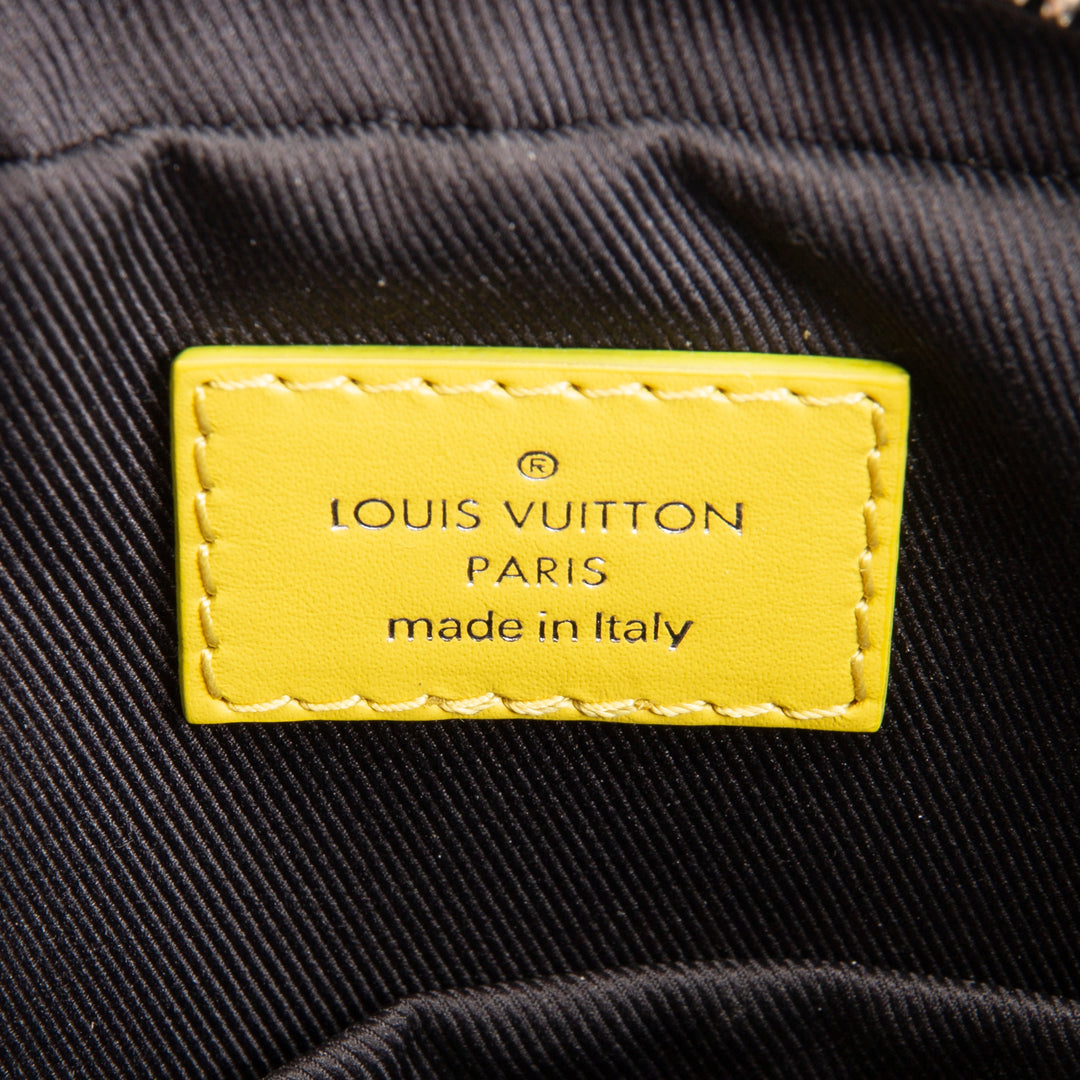 LOUIS VUITTON Epi Damier Danube Slim Messenger PM - Navy