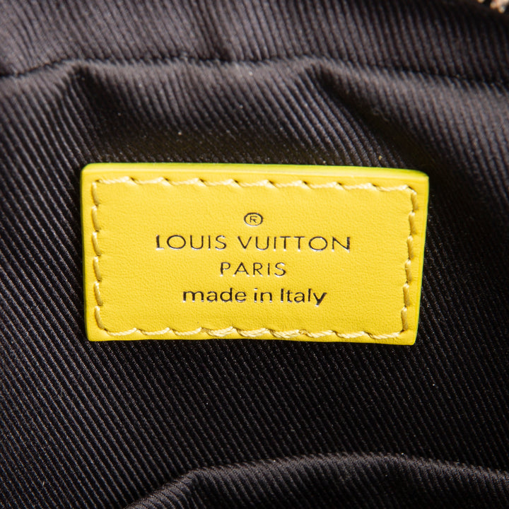 LOUIS VUITTON Epi Damier Danube Slim Messenger PM - Navy