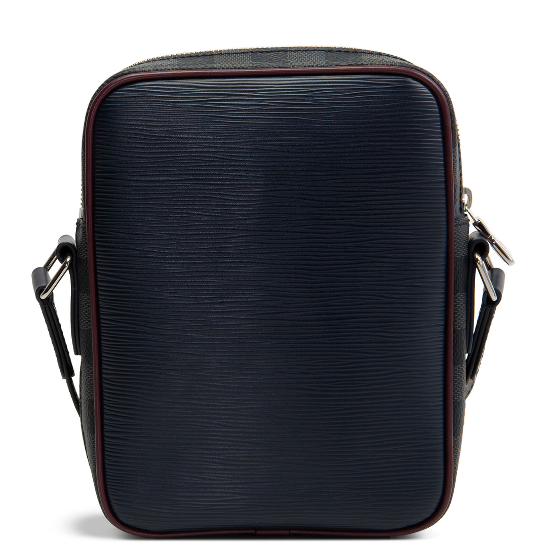 LOUIS VUITTON Epi Damier Danube Slim Messenger PM - Navy