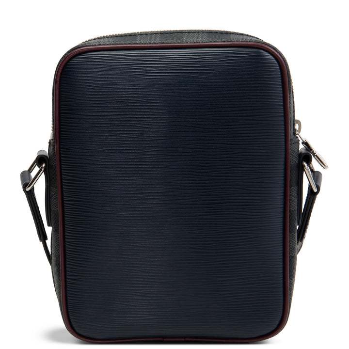 LOUIS VUITTON Epi Damier Danube Slim Messenger PM - Navy