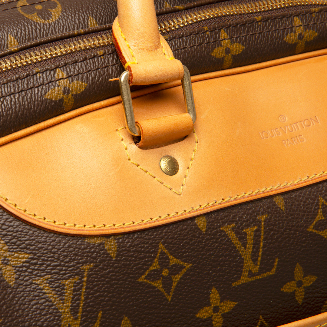 LOUIS VUITTON Vintage Monogram Alize Heures Luggage