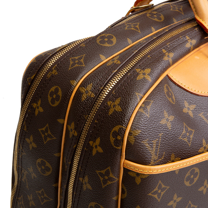 LOUIS VUITTON Vintage Monogram Alize Heures Luggage