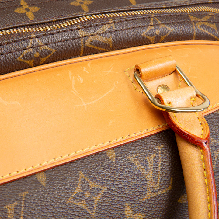LOUIS VUITTON Vintage Monogram Alize Heures Luggage