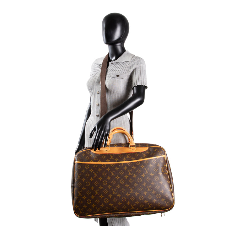LOUIS VUITTON Vintage Monogram Alize Heures Luggage