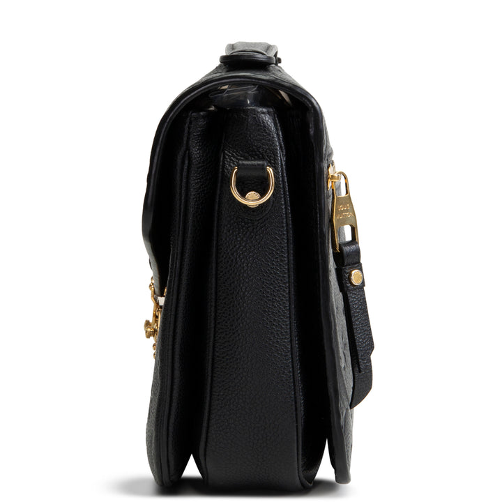 LOUIS VUITTON Monogram Empreinte Pochette Metis - Black OUTLET FINAL SALE