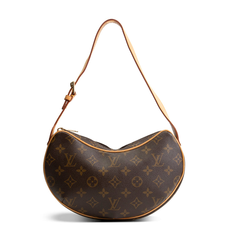LOUIS VUITTON Monogram Croissant Shoulder Bag