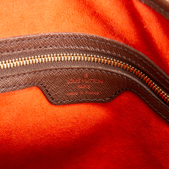 LOUIS VUITTON Vintage Damier Ebene Marais Bucket Bag