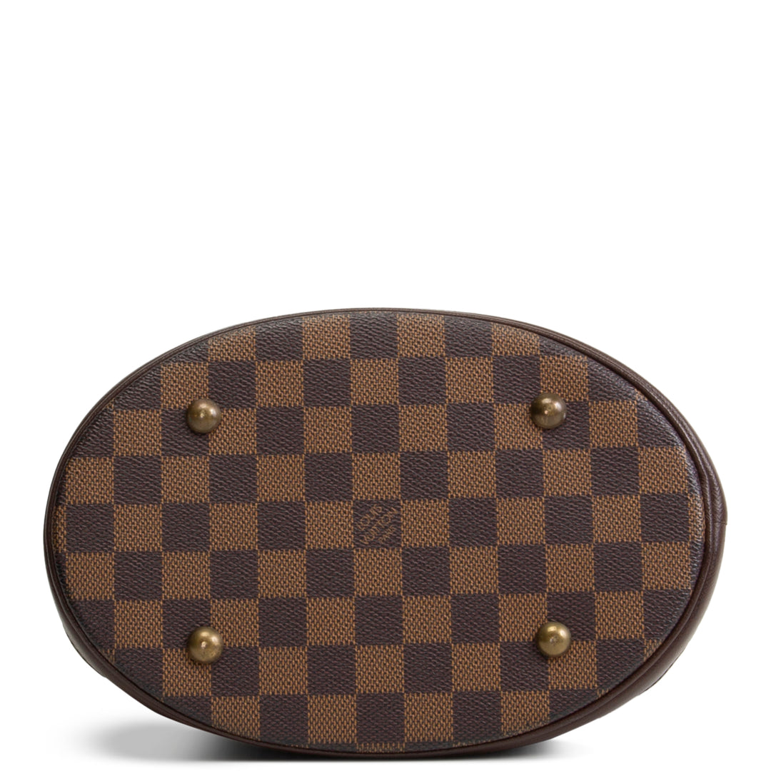 LOUIS VUITTON Vintage Damier Ebene Marais Bucket Bag