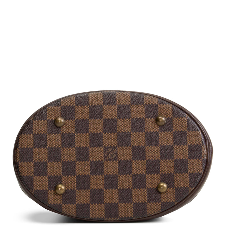 LOUIS VUITTON Vintage Damier Ebene Marais Bucket Bag