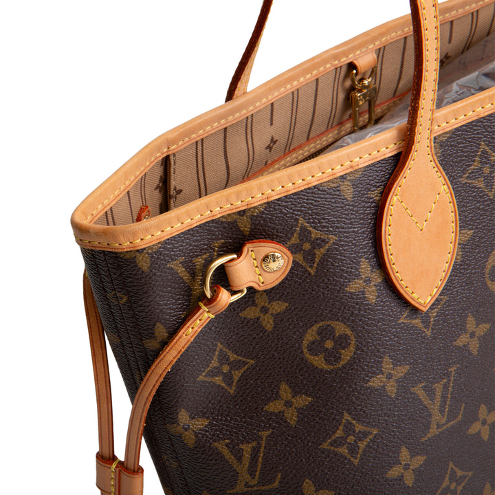 LOUIS VUITTON Neverfull PM Monogram - No pouch