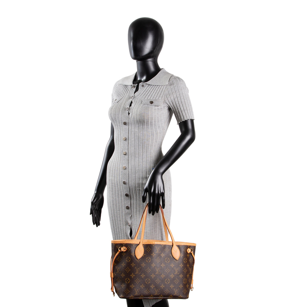 LOUIS VUITTON Neverfull PM Monogram - No pouch