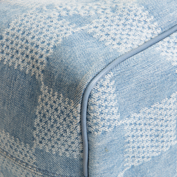 LOUIS VUITTON Damier Denim 3D Speedy Bandouliere 30 - Blue