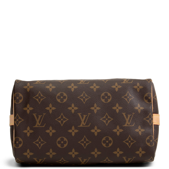 LOUIS VUITTON Monogram Speedy Bandouliere 25