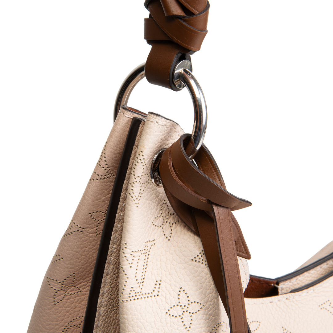 LOUIS VUITTON Monogram Mahina Carmel Hobo - Cream - OUTLET FINAL SALE