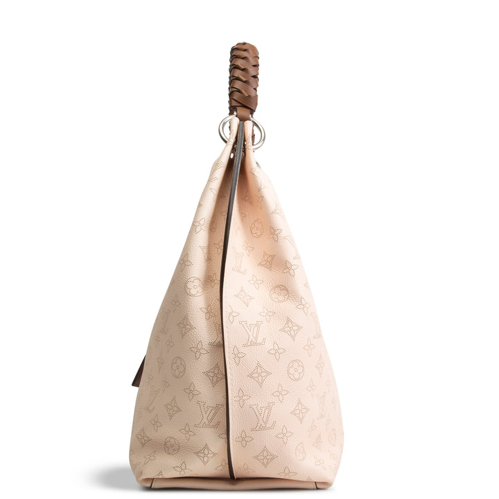 LOUIS VUITTON Monogram Mahina Carmel Hobo - Cream - OUTLET FINAL SALE