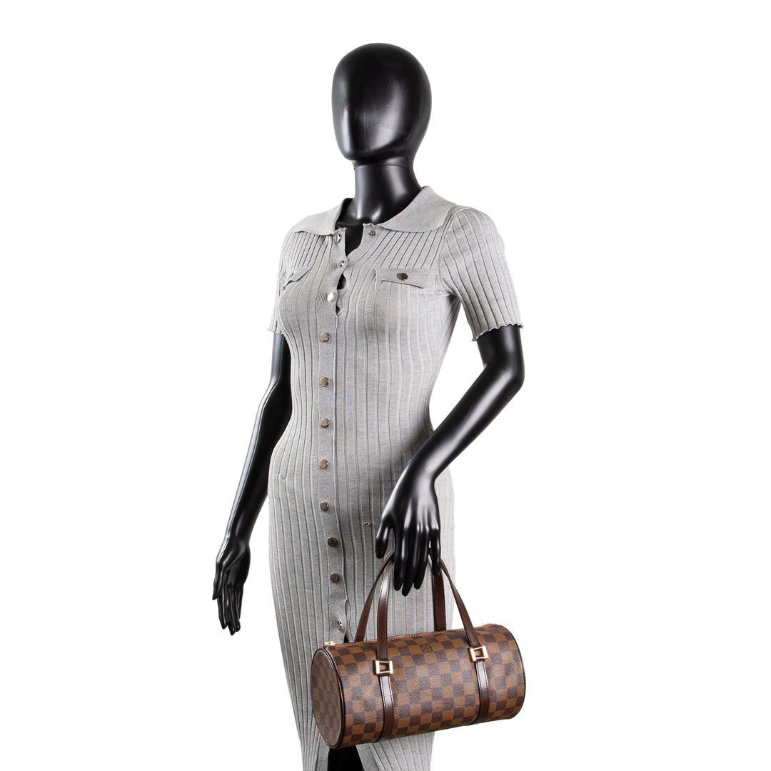 LOUIS VUITTON Vintage Damier Ebene Papillon 30