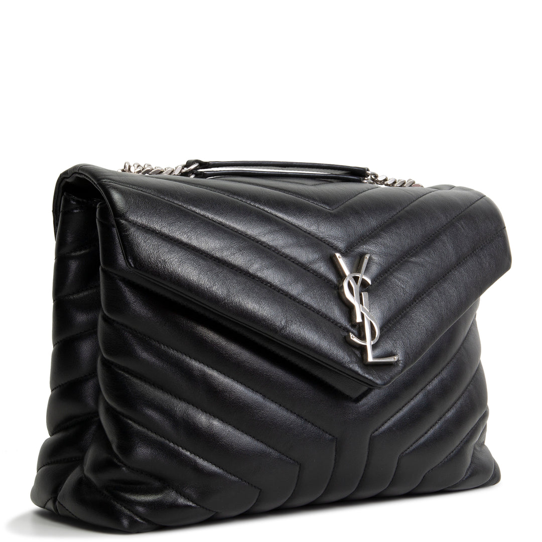 SAINT LAURENT Loulou Medium - Black