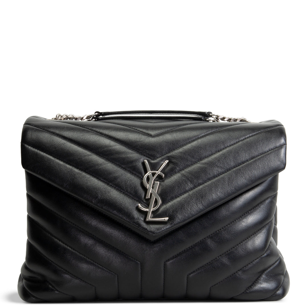 SAINT LAURENT Loulou Medium - Black